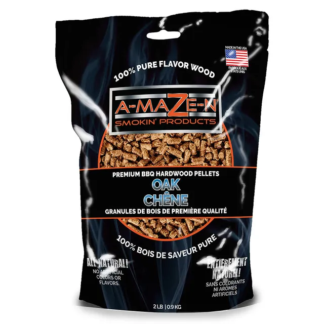 pit-boss-a-maze-n-pellets-2-lb-roble-oak-pellets-100-madera-natural-para-generad image 1