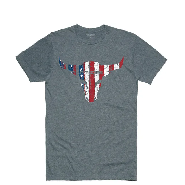 pit-boss-men-s-heather-american-bull-t-shirt image 1