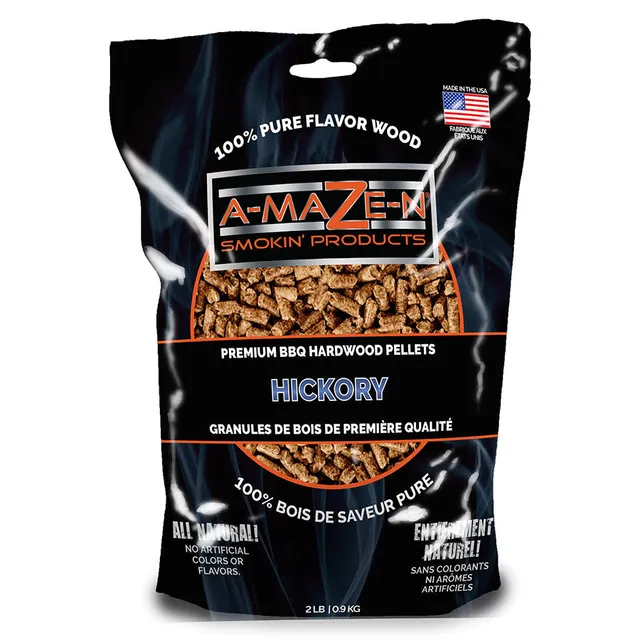pit-boss-a-maze-n-pellets-2-lb-nogal-americano-hickory-pellets-de-madera-natural image 1