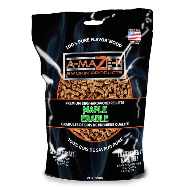 pit-boss-a-maze-n-pellets-2-lb-arce-maple-pellets-100-madera-natural-para-genera image 1