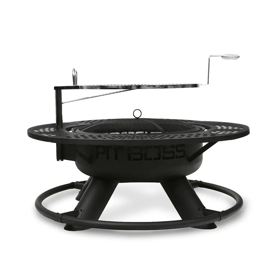 pit-boss-cowboy-fire-pit-hoguera-2-en-1-con-parrilla-giratoria-de-acero-inoxidab image 1