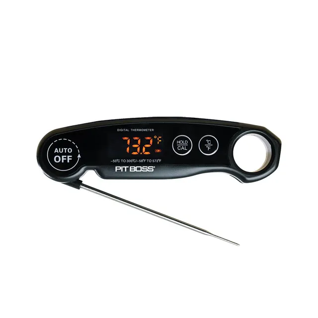 pit-boss-term-metro-digital-de-carne-recargable-con-sonda-plegable-de-acero-inox image 1