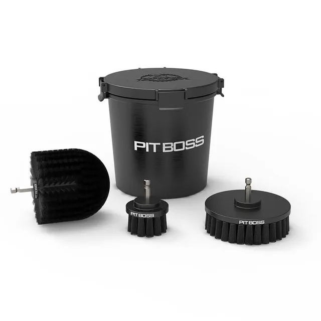 pit-boss-drill-attachment-cleaning-kit-5-piece-kit-de-limpieza-de-barbacoa-de-5- image 1