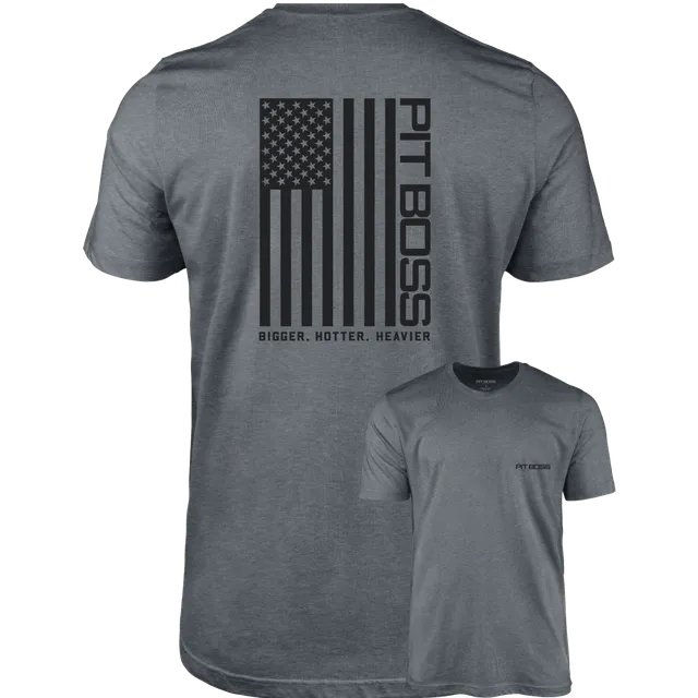 pit-boss-vertical-flag-men-s-t-shirt-camiseta-de-hombre-titanium-heather-gray-52 image 1