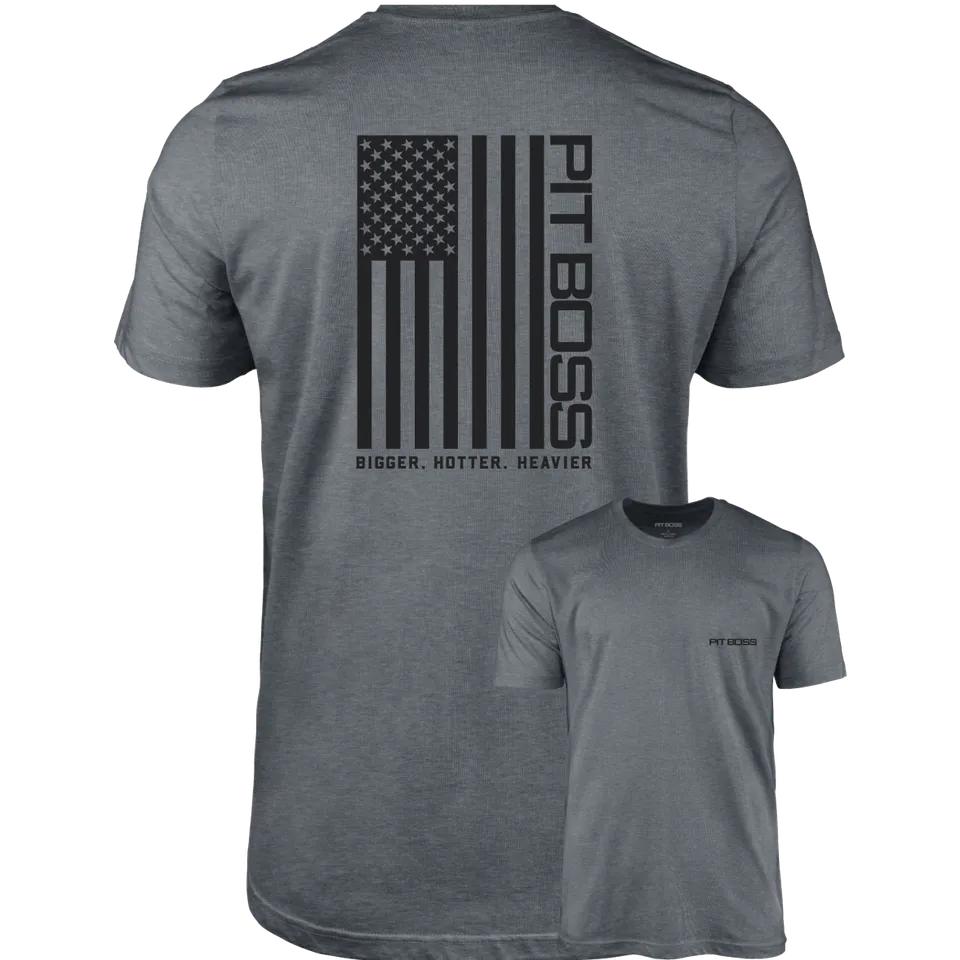 pit-boss-vertical-flag-men-s-t-shirt-camiseta-de-hombre-titanium-heather-gray-52 image 1
