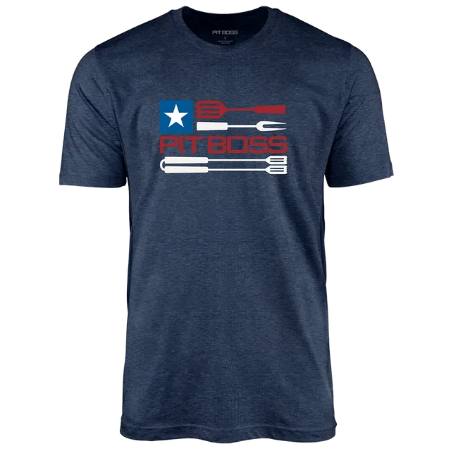 pit-boss-tools-flag-camiseta-t-shirt-azul-marino-heather-80-algod-n-20-poli-ster image 1