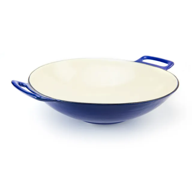 broil-king-cast-grilling-wok-wok-de-hierro-fundido-con-esmalte-de-porcelana-de-3 image 1