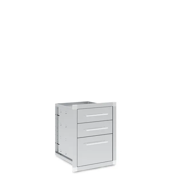 broil-king-m-dulo-de-cocina-exterior-con-3-cajones-extra-bles-en-acero-inoxidabl image 1