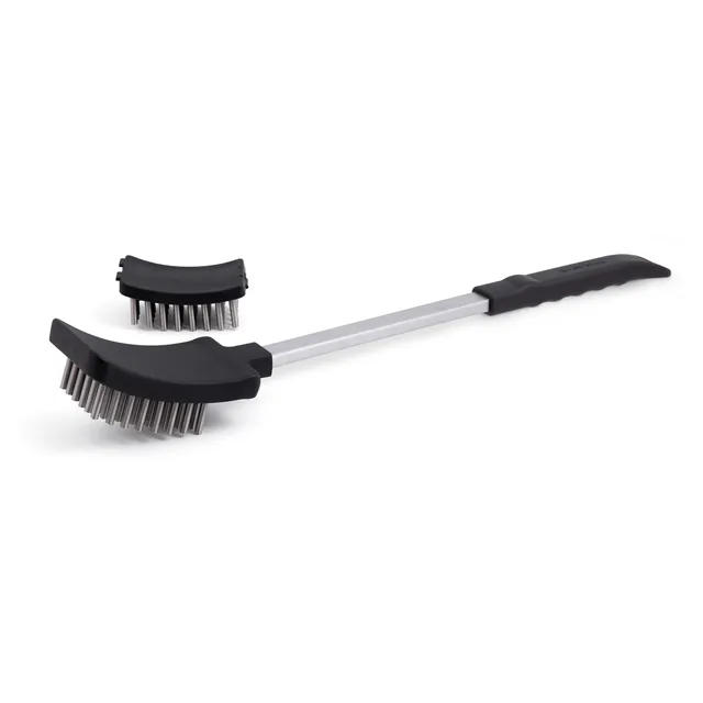 broil-king-baron-cepillo-de-barbacoa-de-muelles-de-acero-inoxidable-cepillo-sin- image 1