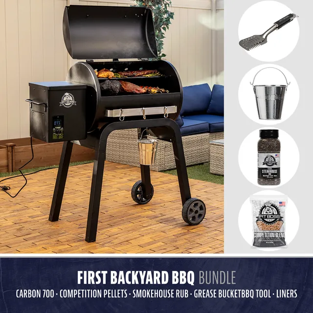 pit-boss-first-backyard-bbq-bundle-barbacoa-de-pellets-carbon-series-700-con-pel image 1