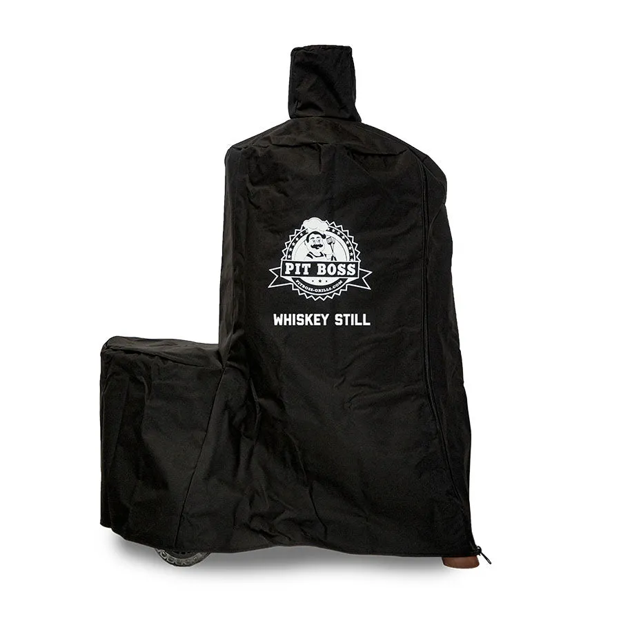 pit-boss-whiskey-still-pellet-smoker-cover-funda-a-medida-para-ahumador-de-pelle image 1
