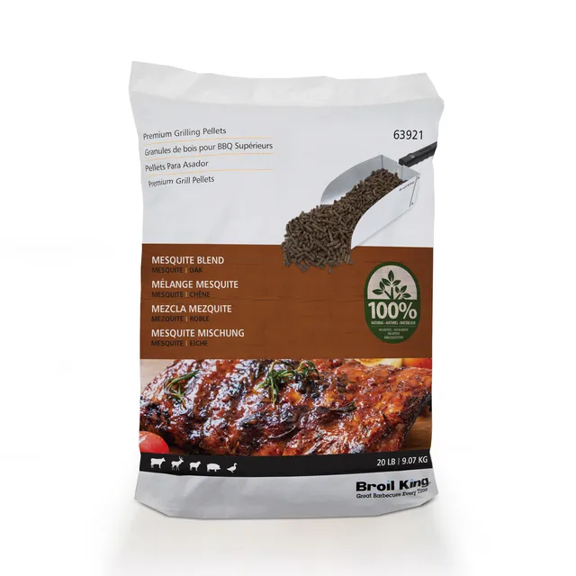 broil-king-pellets-de-madera-premium-mezcla-mesquite-100-naturales-sin-aditivos- image 1