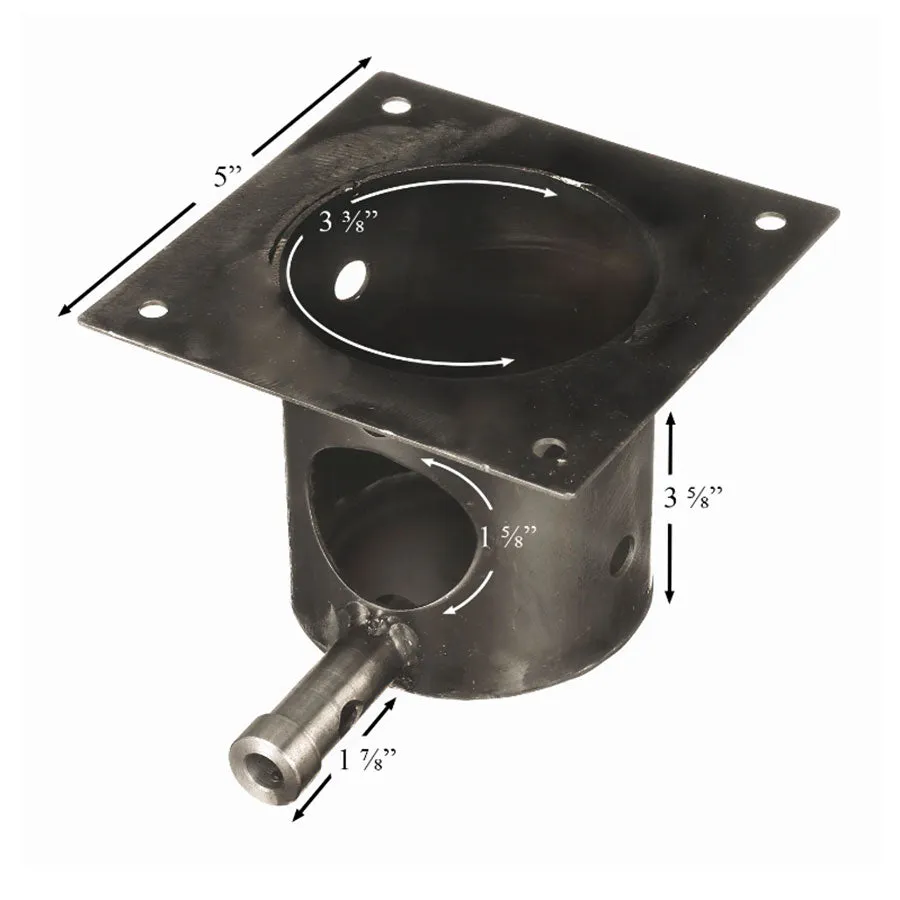 pit-boss-firepot-con-tornillo-de-bloqueo-del-encendedor-calder-n-de-fuego-de-rep image 1