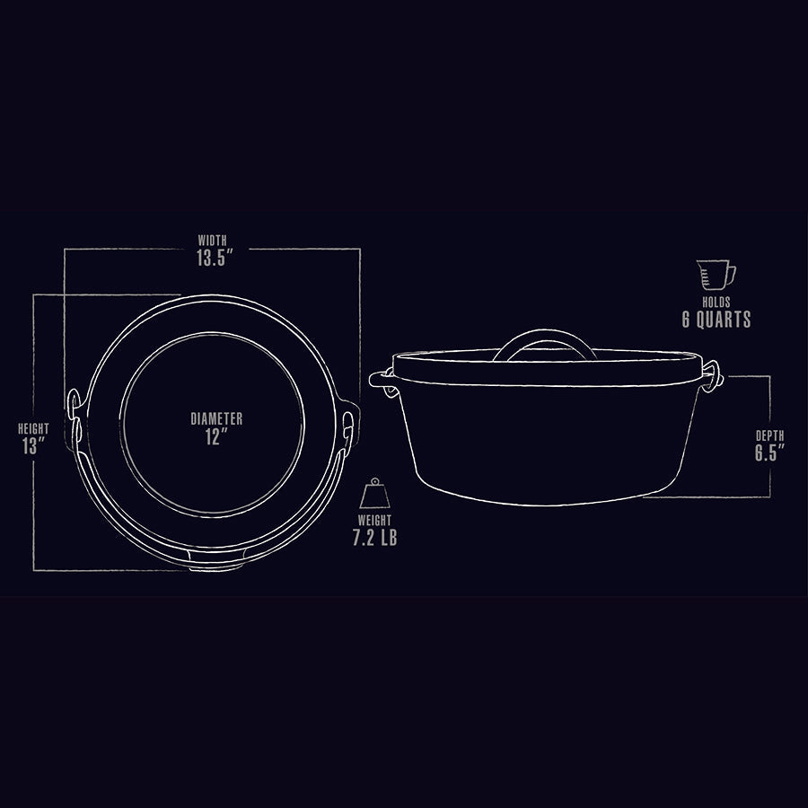 pit-boss-horno-de-campamento-de-hierro-fundido-12-pulgadas-horno-holand-s-6-l-10 image 5