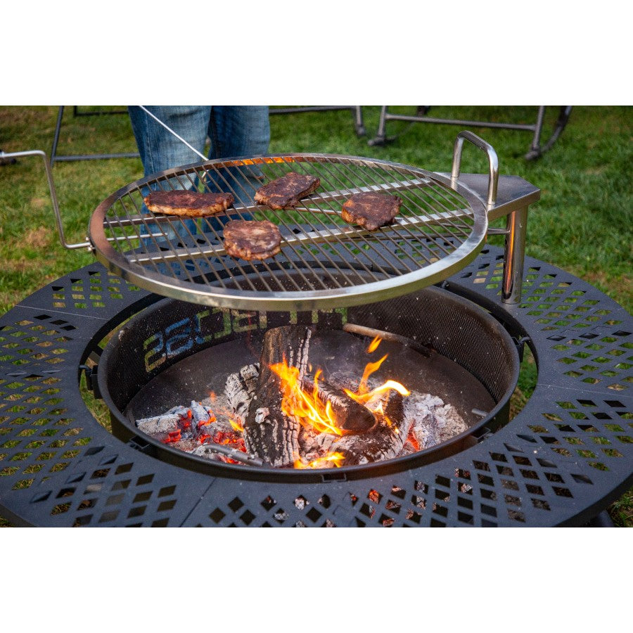 pit-boss-cowboy-fire-pit-hoguera-2-en-1-con-parrilla-giratoria-de-acero-inoxidab image 6