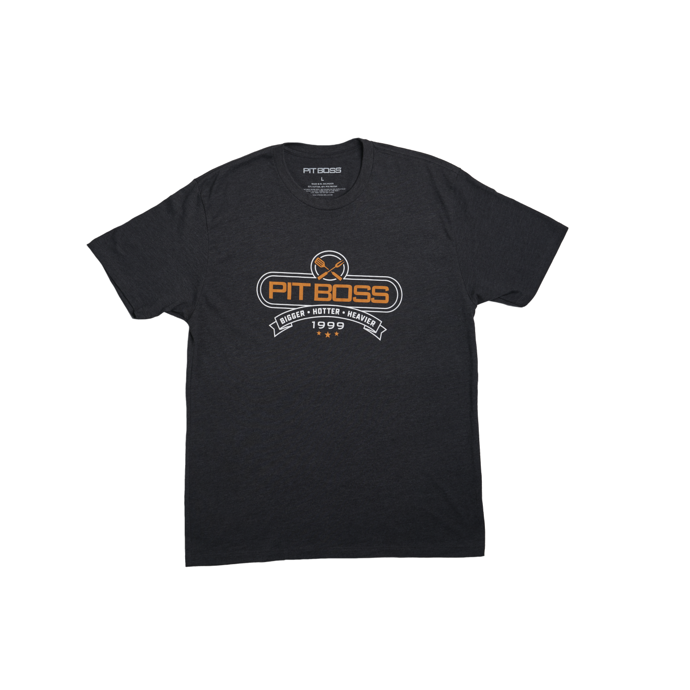 pit-boss-tools-of-the-trade-camiseta-de-hombre-color-charcoal-heather-logo-con-h image 5