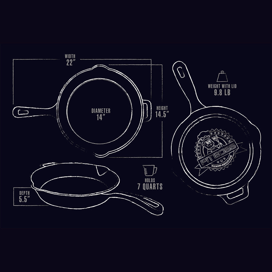 pit-boss-sart-n-profunda-de-hierro-fundido-14-35-5-cm-con-tapa-7-qt-de-capacidad image 6
