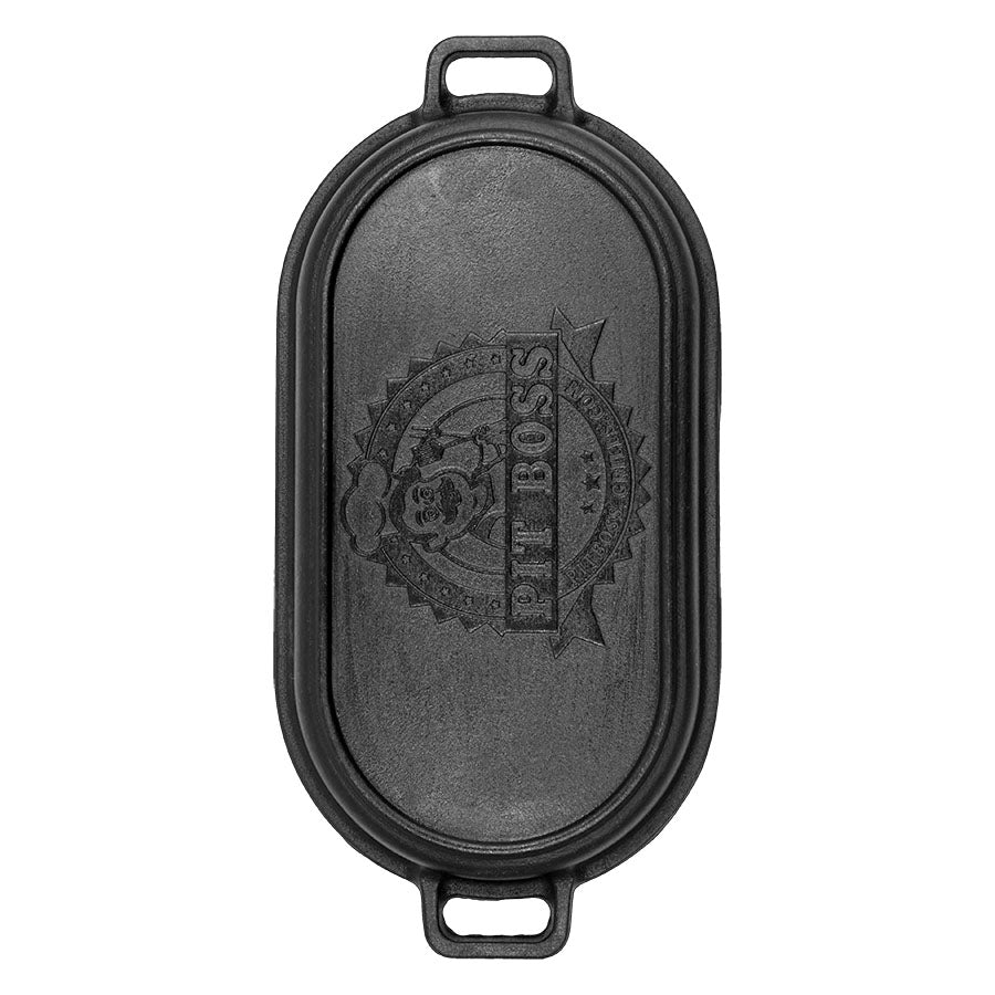 pit-boss-asadera-de-hierro-fundido-6-qt-con-tapa-plancha-reversible-para-hornear image 3