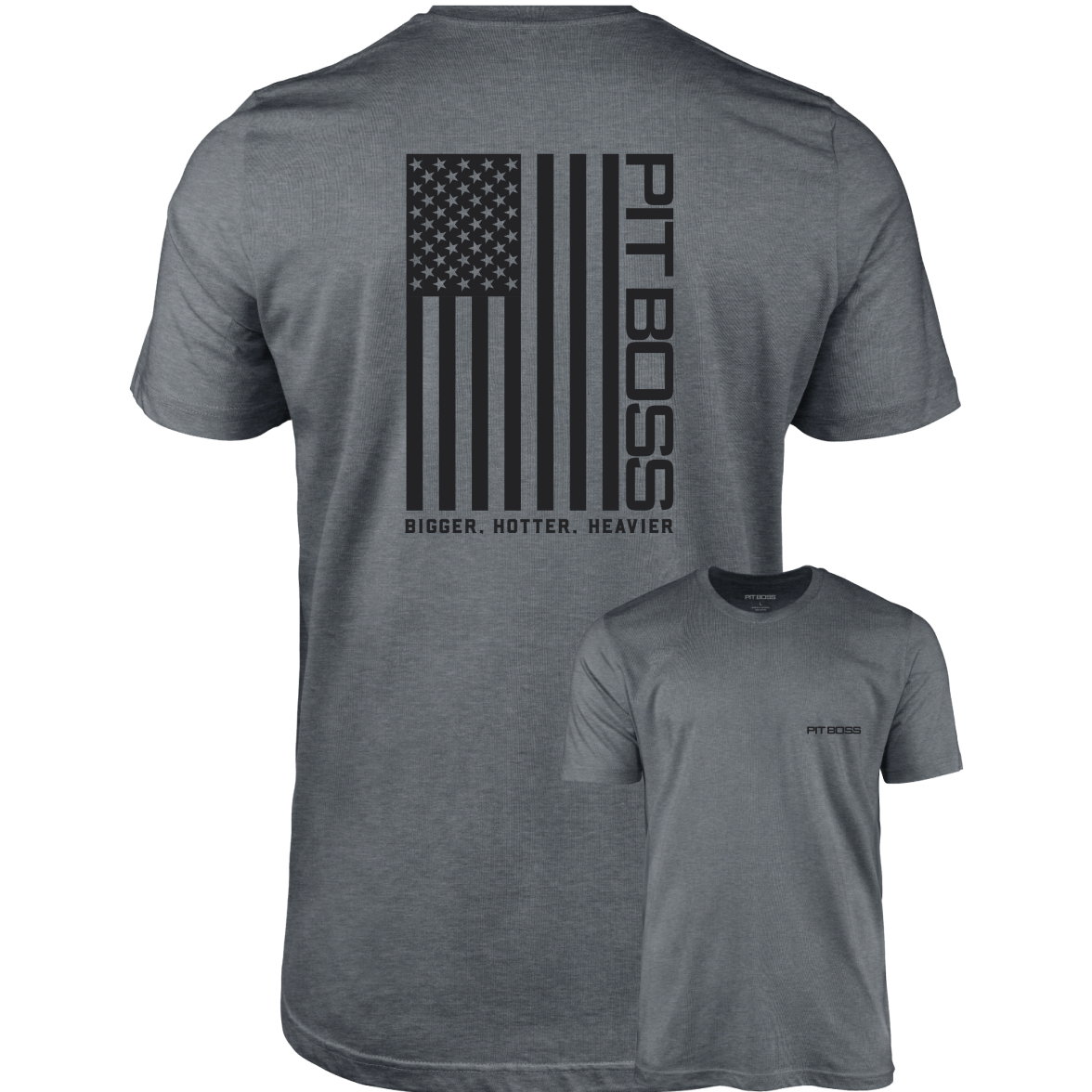 pit-boss-vertical-flag-men-s-t-shirt-camiseta-de-hombre-titanium-heather-gray-52 image 1