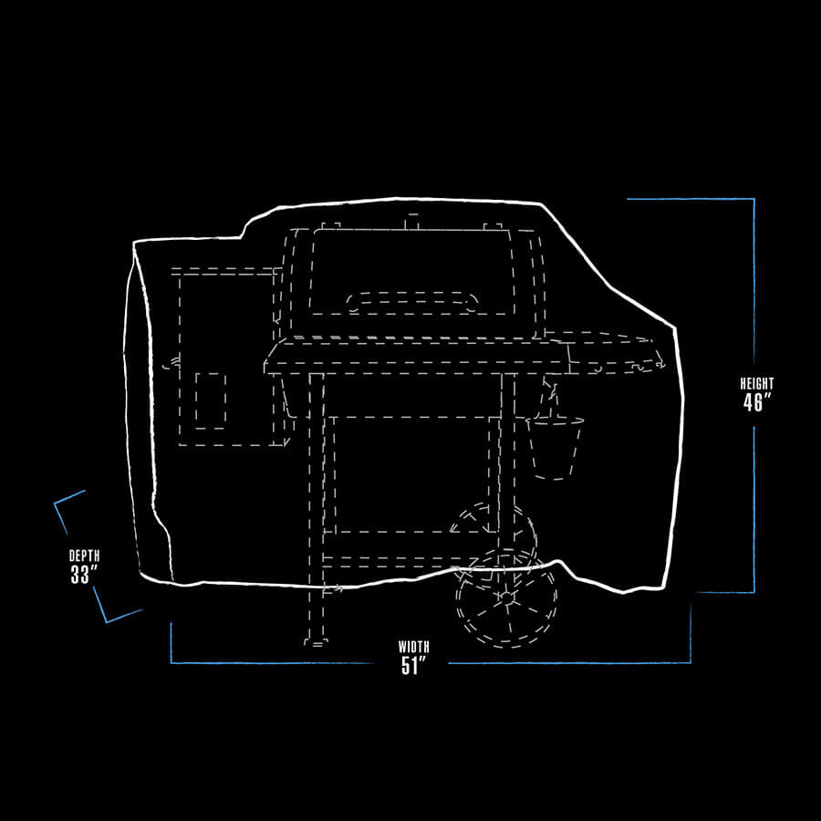 pit-boss-700r2-funda-para-parrilla-de-pellets-ajuste-personalizado-pb700r2-poli- image 2