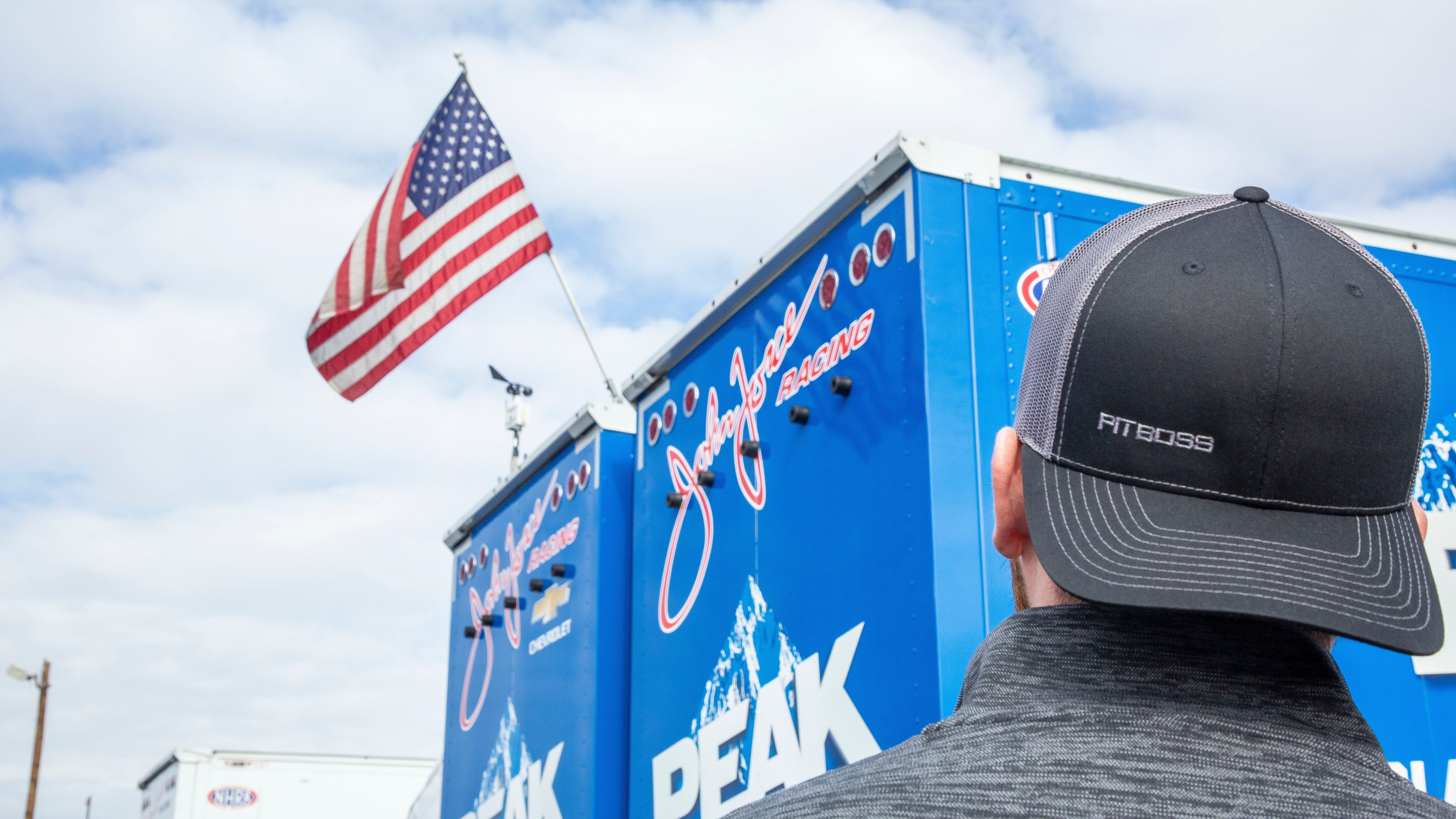 pit-boss-richardson-snapback-hat-black-and-grey image 3