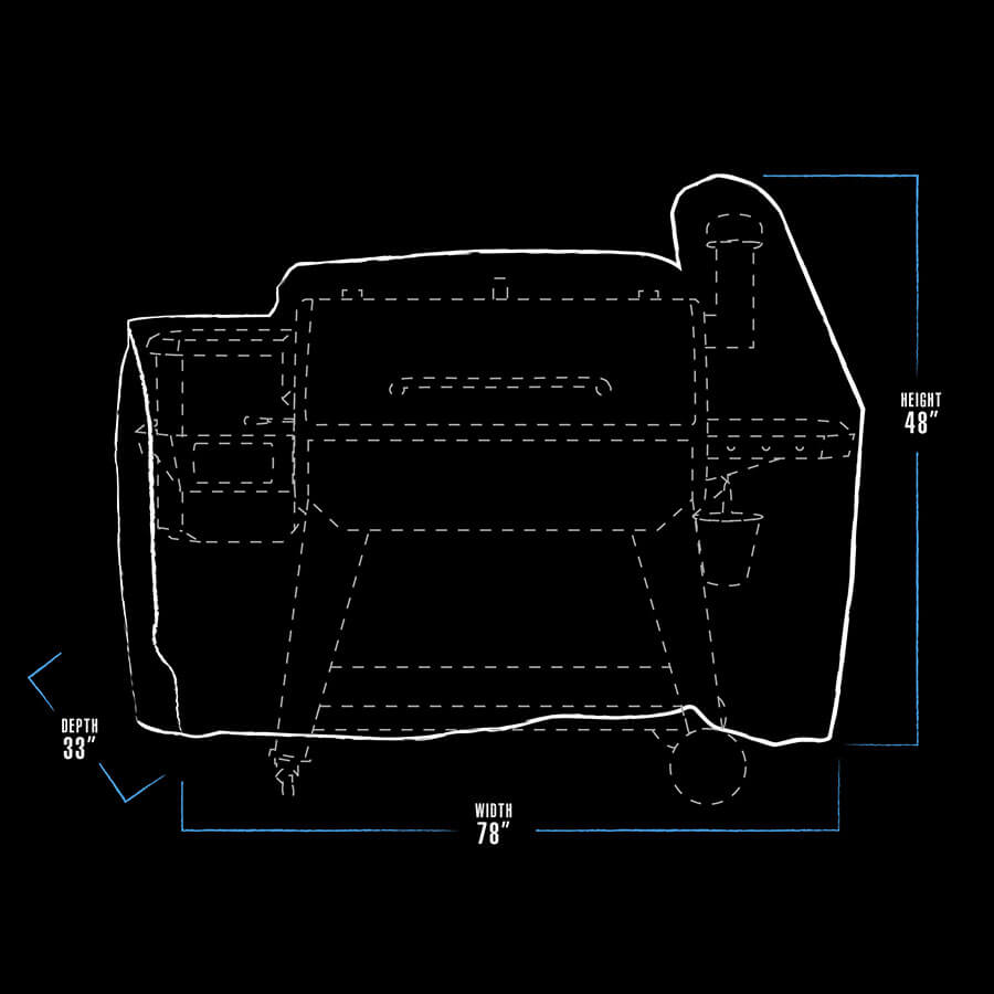 pit-boss-pro-series-1100-funda-para-parrilla-de-pellets-ajuste-espec-fico-pb1100 image 2