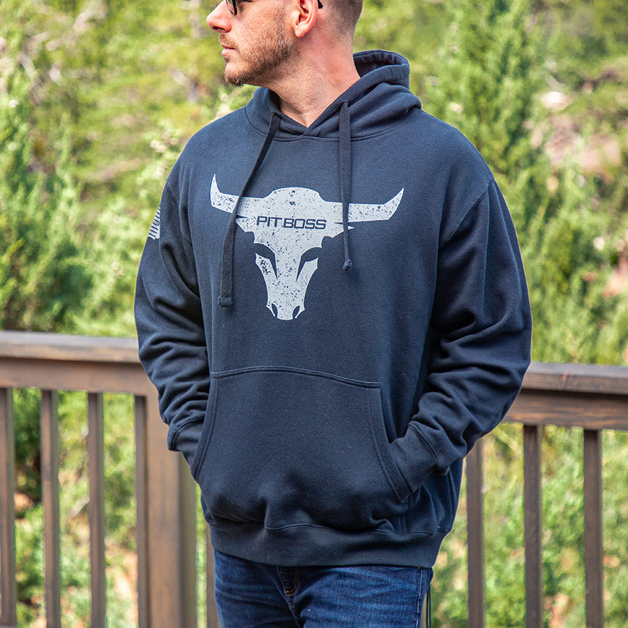 pit-boss-bull-hoody-para-hombre-azul-medianoche-forro-polar-de-280-g-70-algod-n- image 2