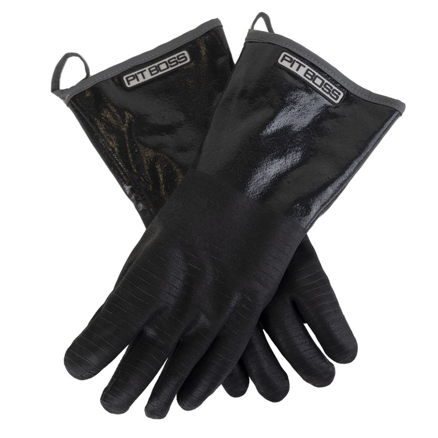 pit-boss-guantes-de-barbacoa-aislantes-de-nitrilo-resistentes-al-calor-hasta-400 image 1