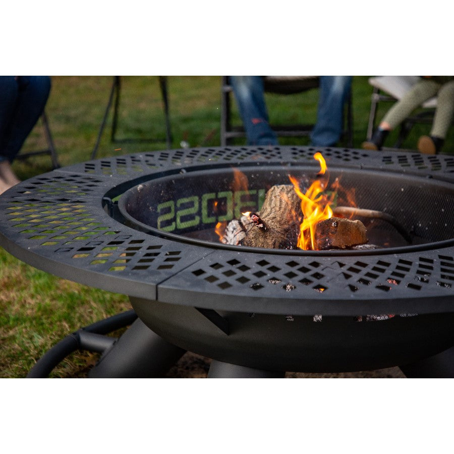 pit-boss-cowboy-fire-pit-hoguera-2-en-1-con-parrilla-giratoria-de-acero-inoxidab image 3