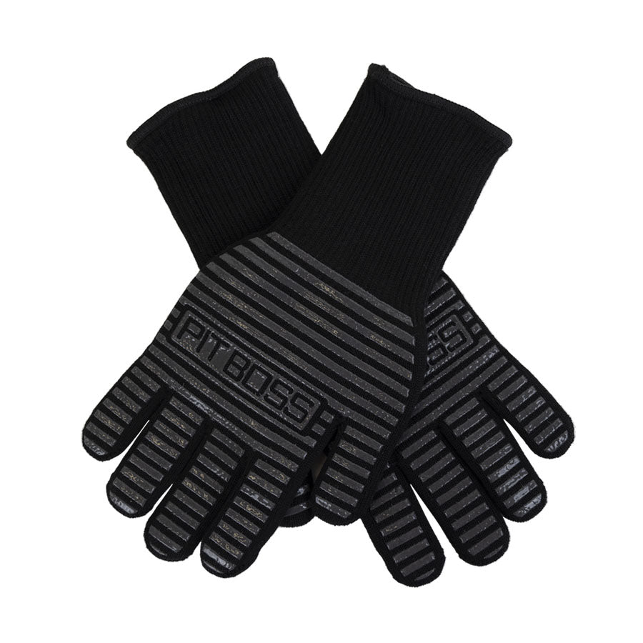 pit-boss-high-heat-knitted-guantes-de-bbq-resistentes-al-calor-900-f-aramid-tall image 1