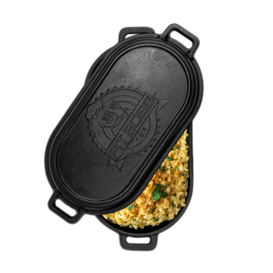 pit-boss-asadera-de-hierro-fundido-6-qt-con-tapa-plancha-reversible-para-hornear image 2