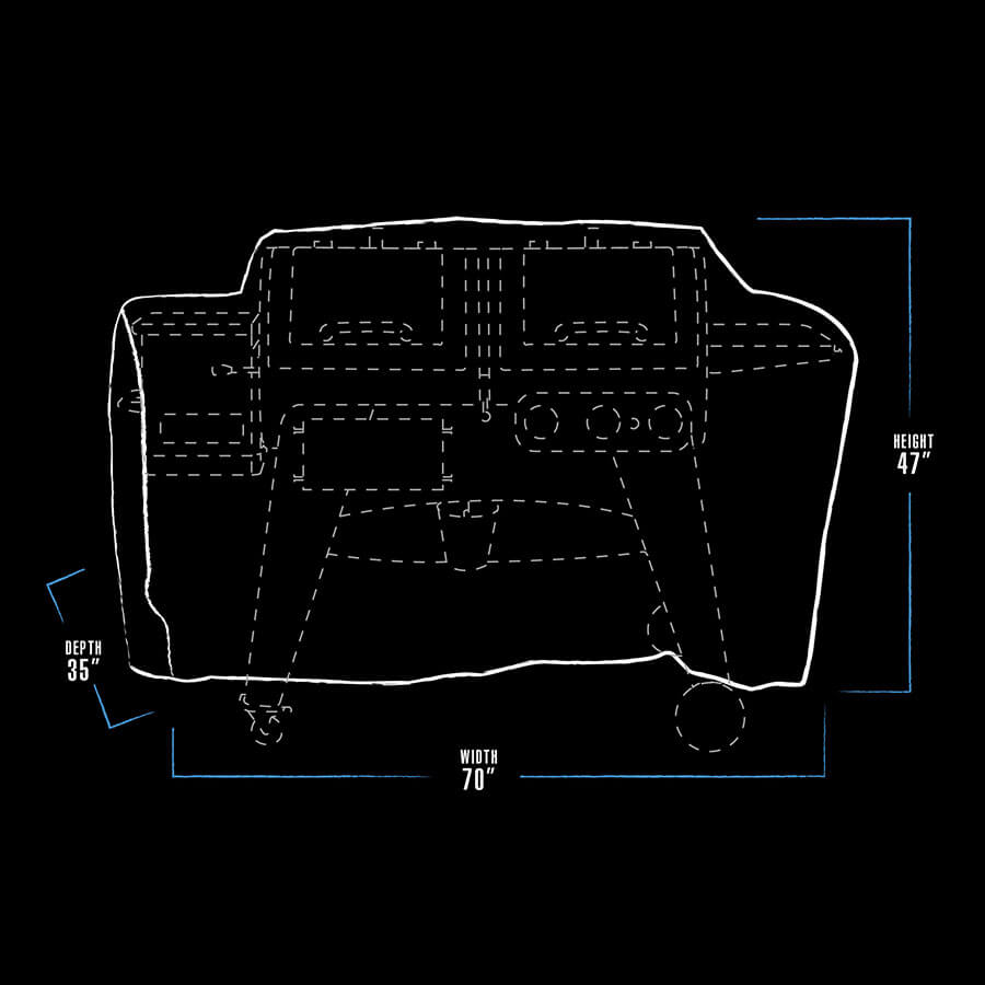 pit-boss-navigator-1230-combo-cover-funda-a-medida-para-parrilla-navigator-con-c image 2