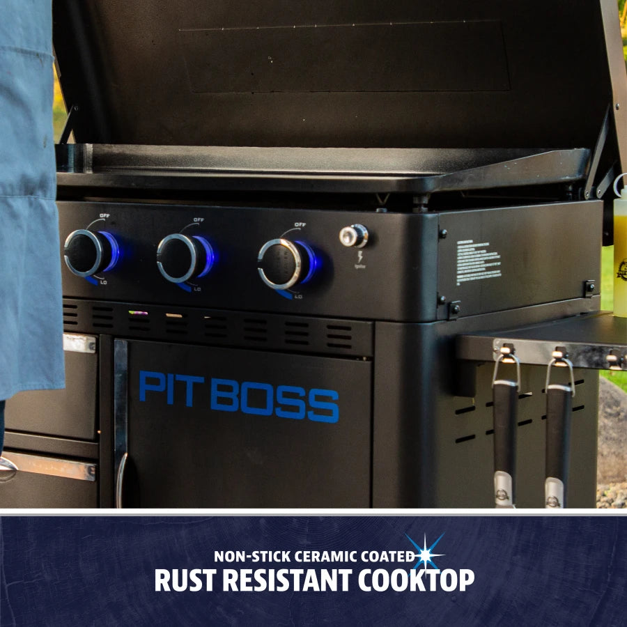 pit-boss-ultimate-griddle-de-5-quemadores-plancha-de-gas-con-superficie-cer-mica image 4