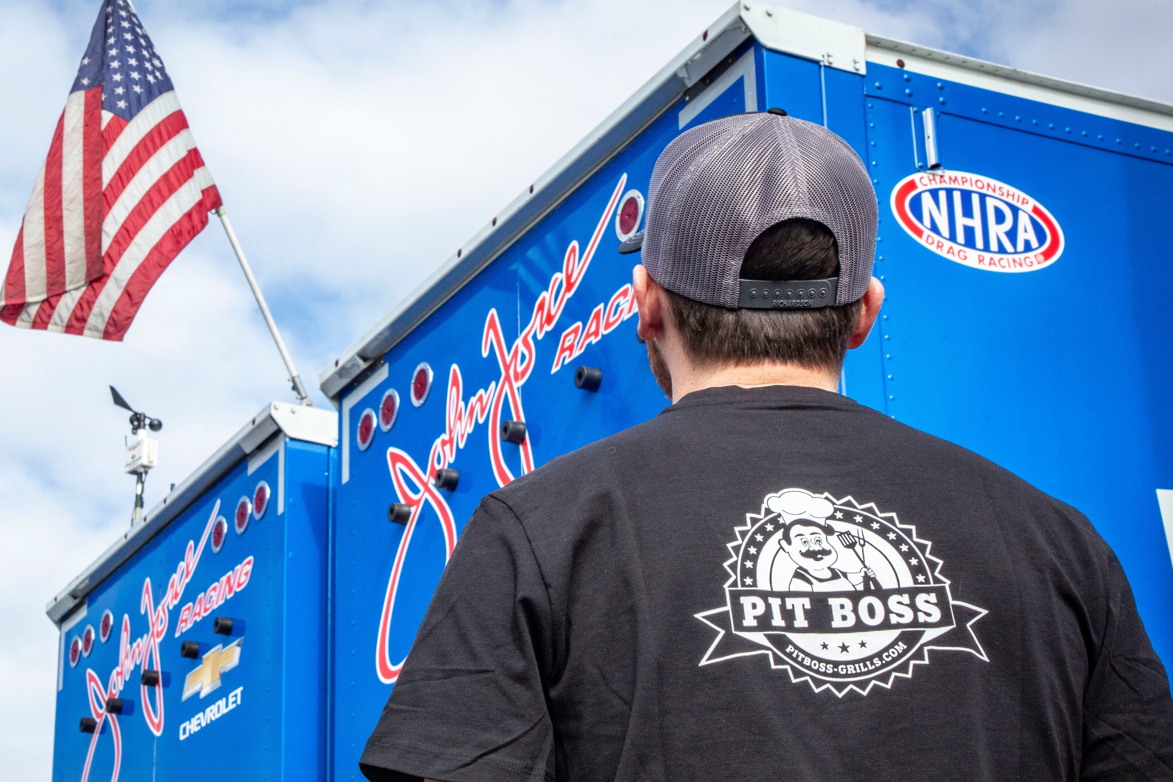 pit-boss-richardson-snapback-hat-black-and-grey image 4