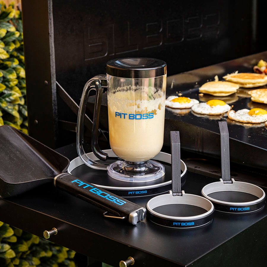 pit-boss-ultimate-griddle-breakfast-kit-kit-de-desayuno-para-plancha-con-dispens image 2