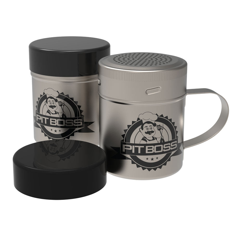 pit-boss-set-2-especieros-de-acero-inoxidable-capacidad-7-6-oz-con-tapas-herm-ti image 1