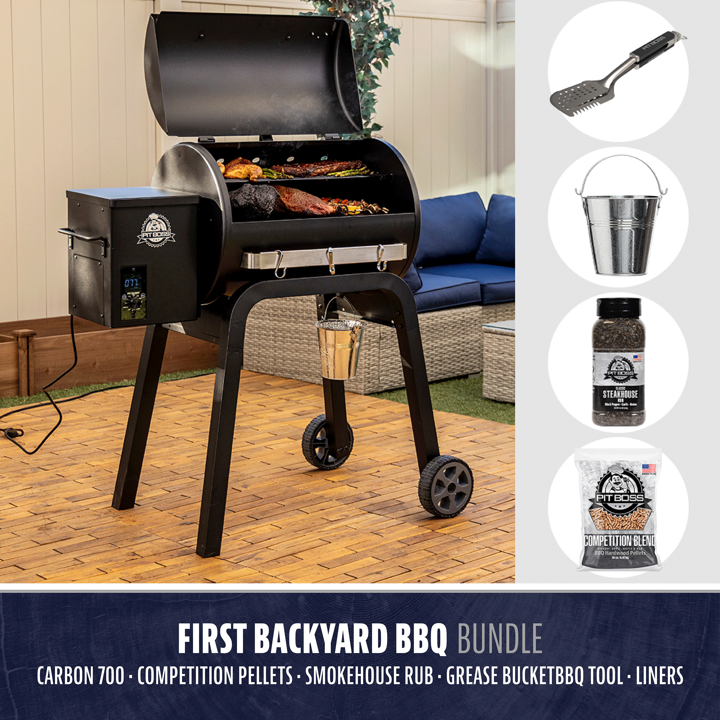 pit-boss-first-backyard-bbq-bundle-barbacoa-de-pellets-carbon-series-700-con-pel image 1