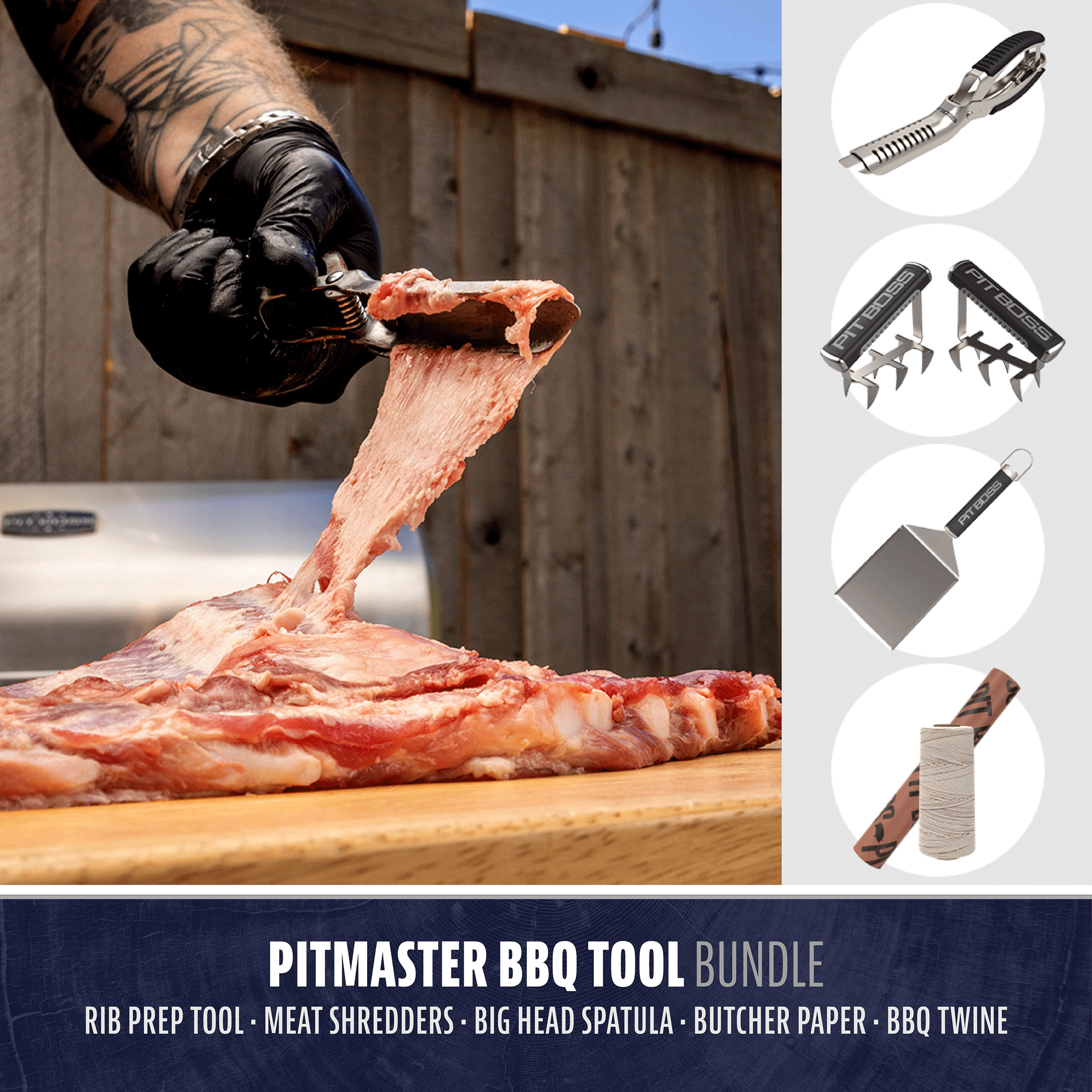 pit-boss-pitmaster-bbq-tool-bundle-herramienta-de-costillas-trituradores-de-carn image 1