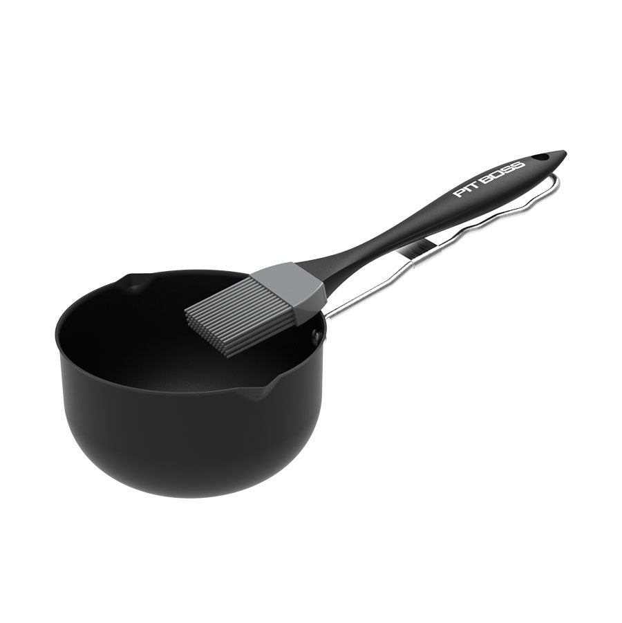 pit-boss-non-stick-sauce-pot-basting-brush-set-olla-antiadherente-y-brocha-de-si image 1