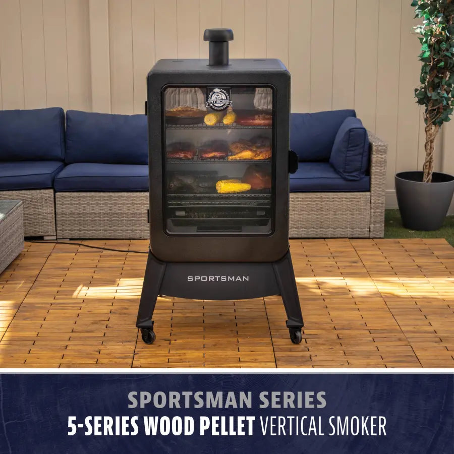 pit-boss-sportsman-5-series-vertical-smoker-pbv5p2-ahumador-vertical-de-le-a-con image 2